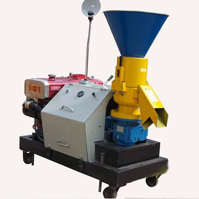 柴油機動力生物質顆粒機